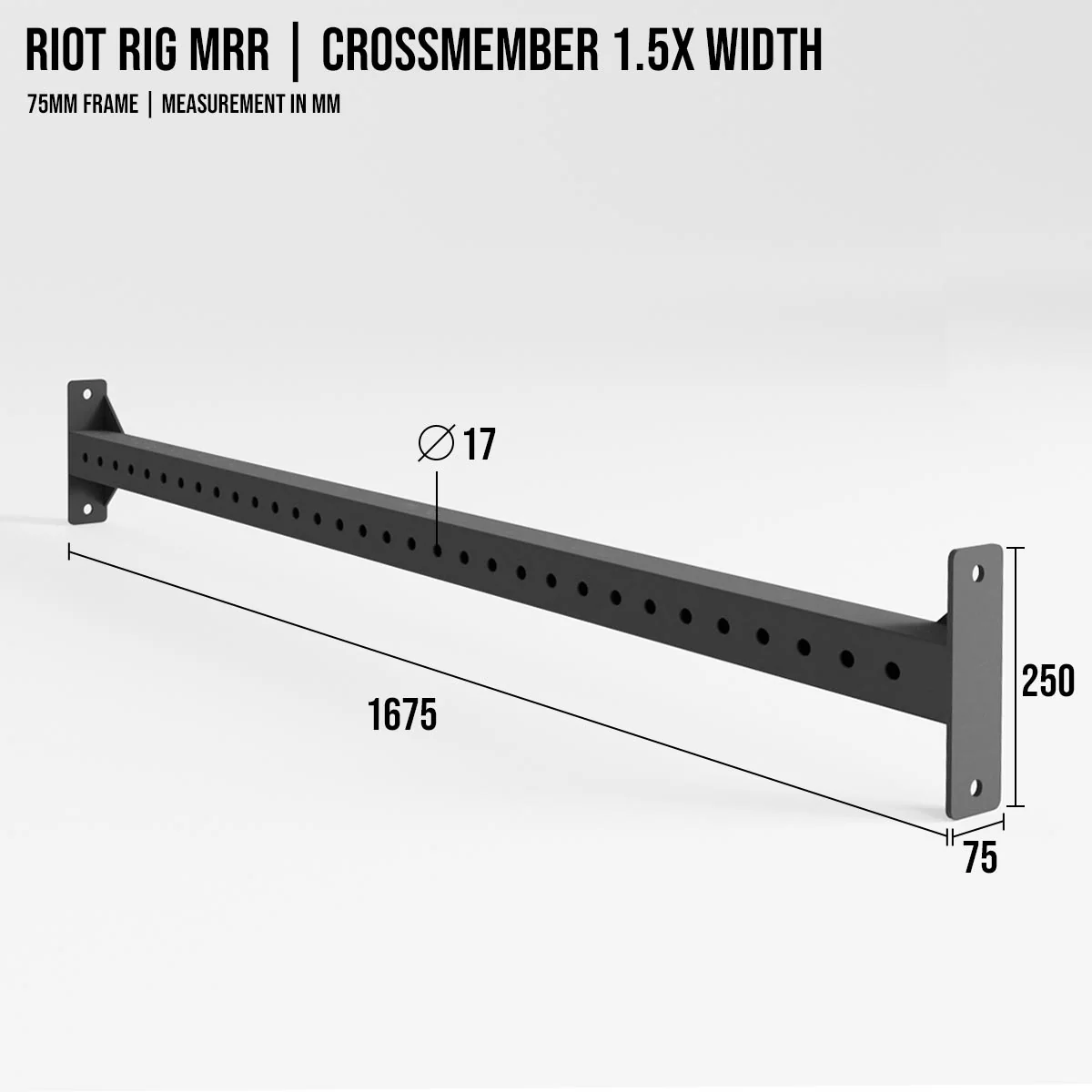 Riot Rig MRR | Extended Crossmembers 1x / 1.5x / 2x - Image 3