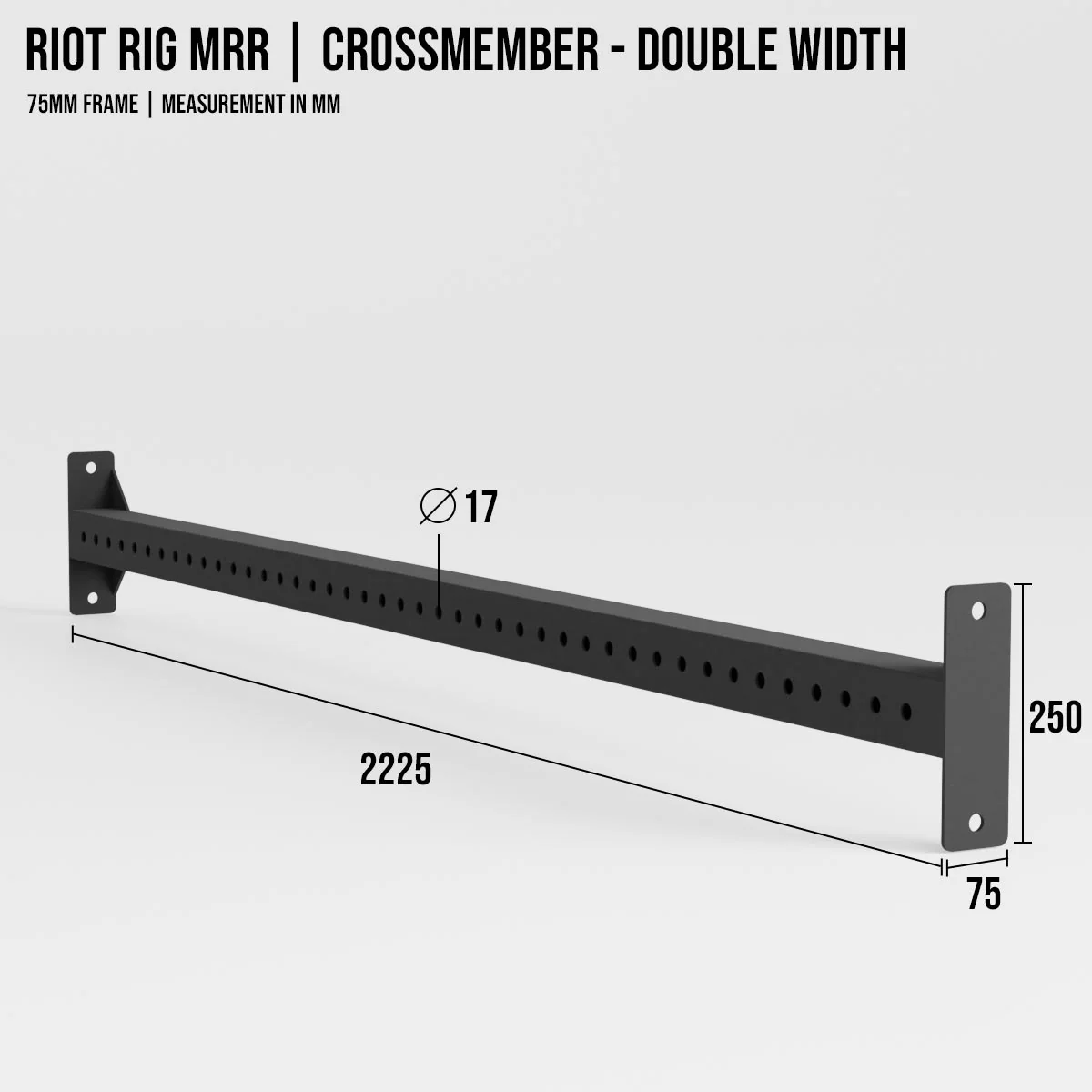 Riot Rig MRR | Extended Crossmembers 1x / 1.5x / 2x - Image 4