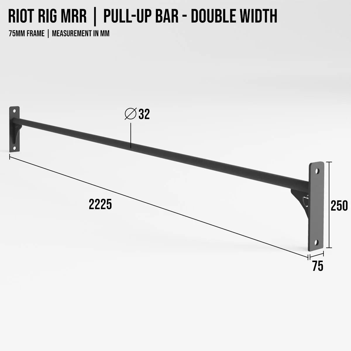 Riot Rig MRR | Pull-Up Bars - Structural Pull-up Bars - Image 3