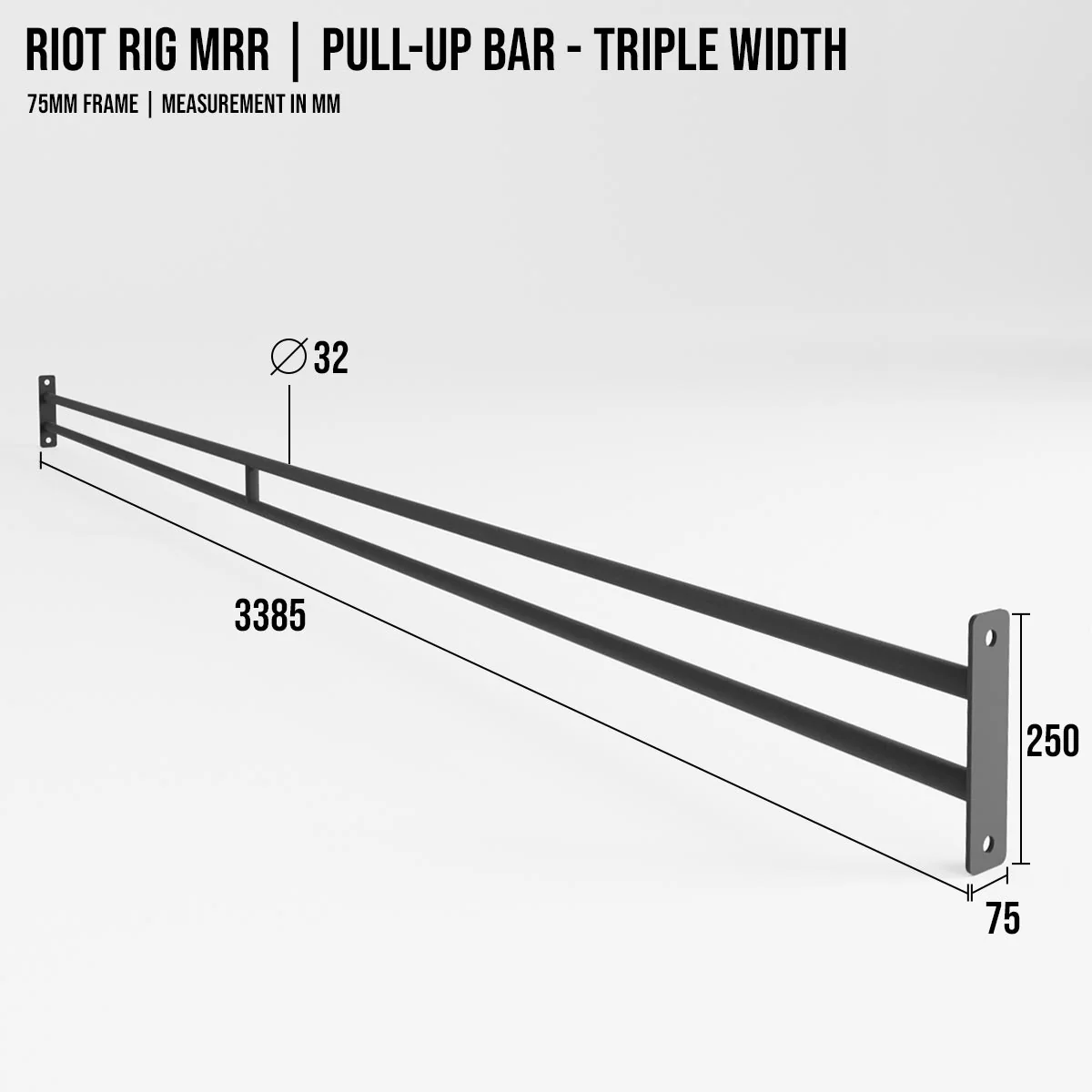 Riot Rig MRR | Pull-Up Bars - Structural Pull-up Bars - Image 4