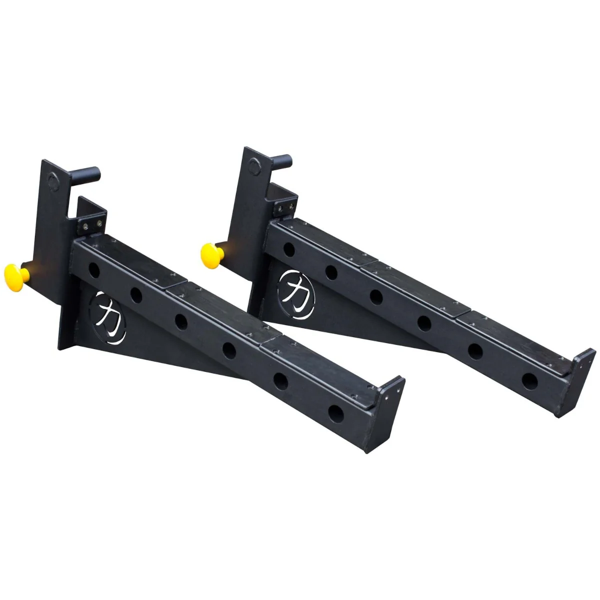 Riot Wall-Mounted Foldable Rack - 2.1m Tall, Black - Image 5