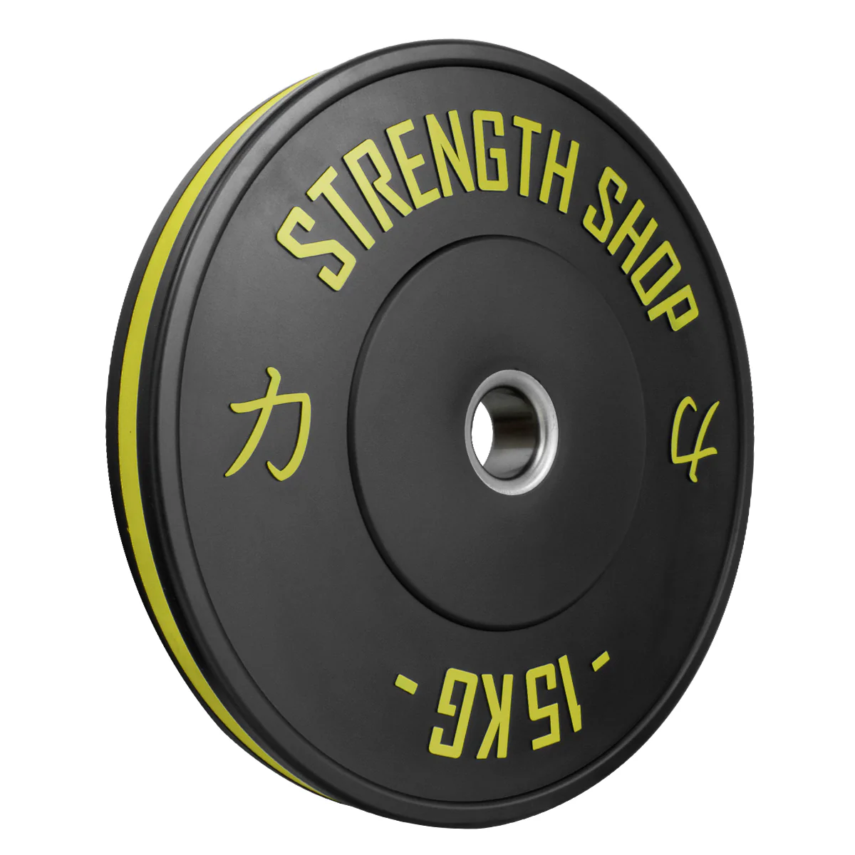 Rubber Bumper Plates w/ Colour Coded Stripe, 5kg-25kg or 150kg Set - Image 3