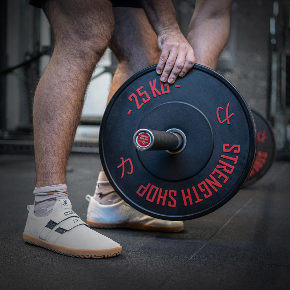 Rubber Bumper Plates w/ Colour Coded Stripe, 5kg-25kg or 150kg Set - Image 8