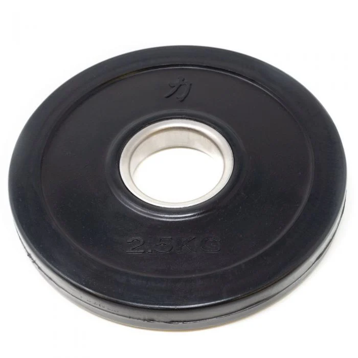 Rubber Coated Plates - Black, 1.25kg-5kg - Image 8