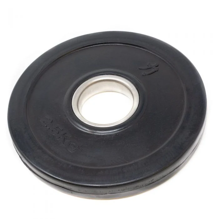 Rubber Coated Plates - Black, 1.25kg-5kg - Image 9