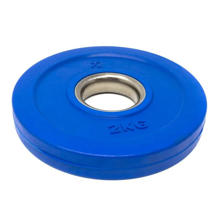 Rubber Coated Fractional Plate Set, Coloured - 15KG - Image 10