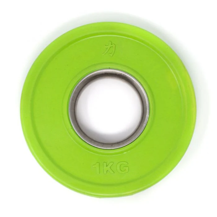 Rubber Coated Fractional Plate Set, Coloured - 15KG - Image 5