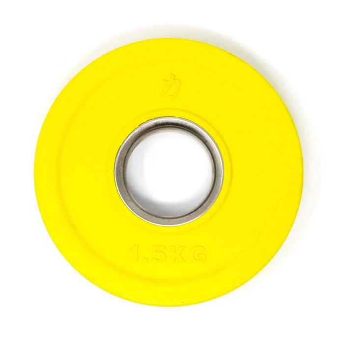 Rubber Coated Fractional Plate Set, Coloured - 15KG - Image 7