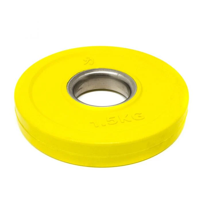 Rubber Coated Fractional Plate Set, Coloured - 15KG - Image 8