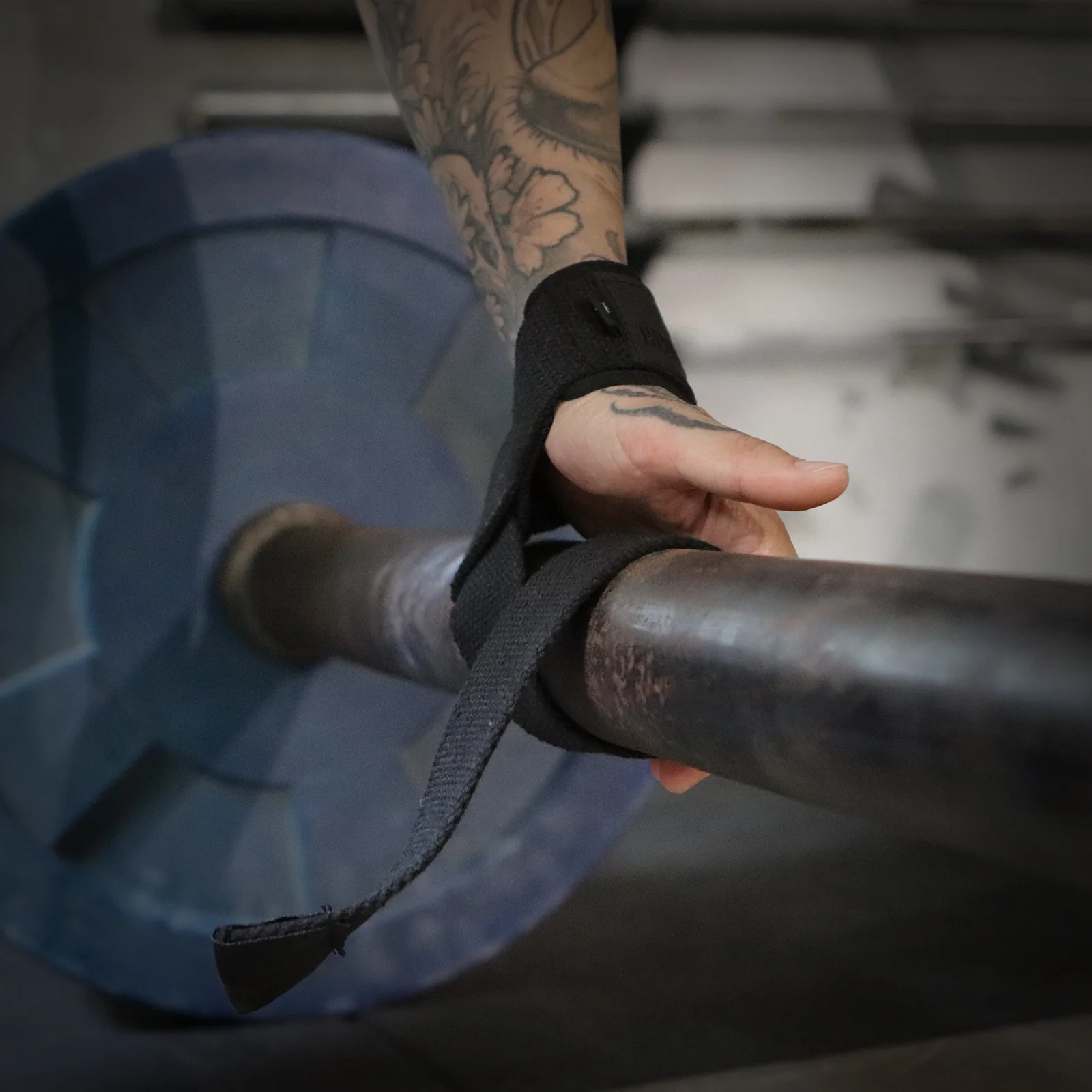 Stealth Black PRO Lifting Straps, 50cm or 65cm - Image 8