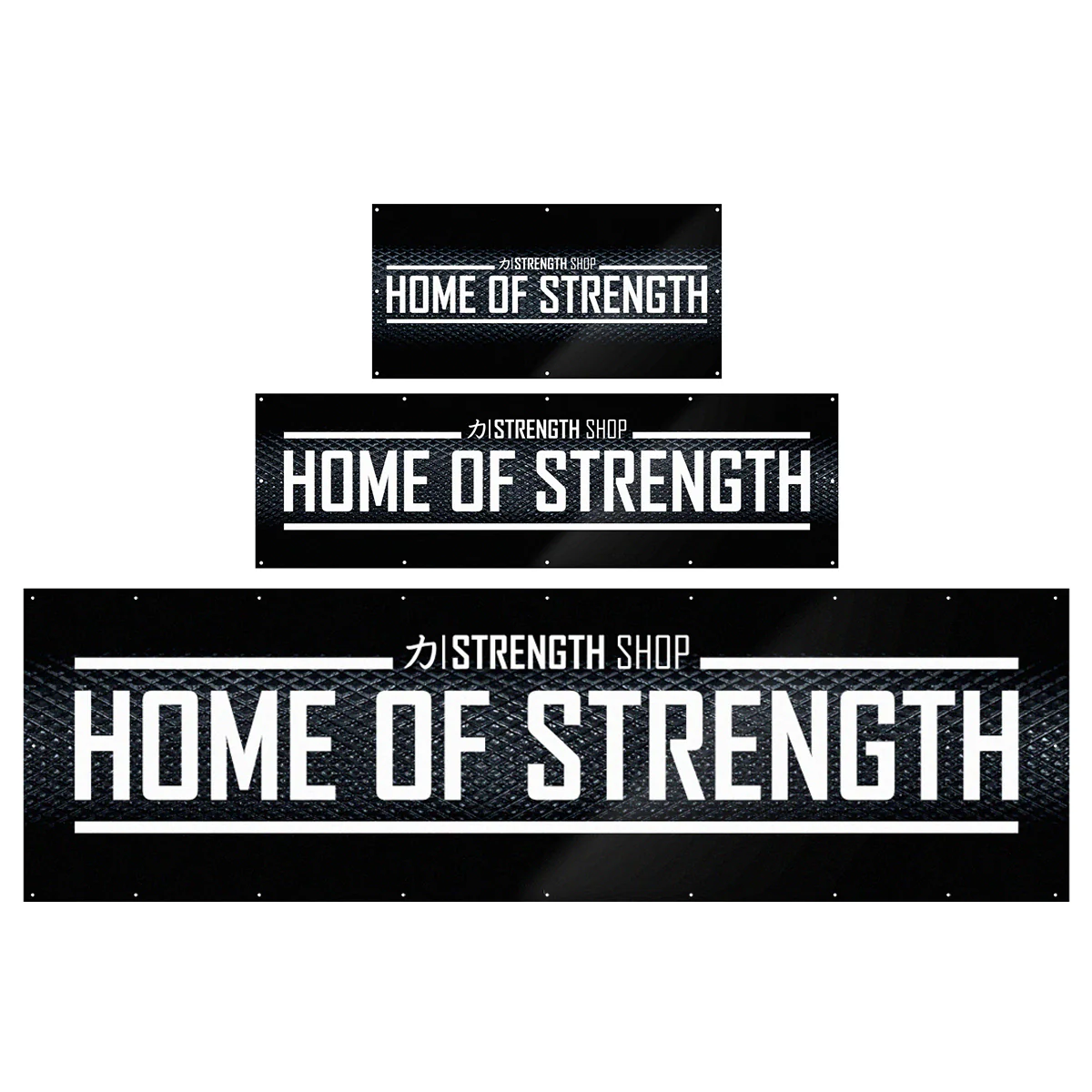 Strength Shop Gym Banner, Sizes: Small, Medium & Large