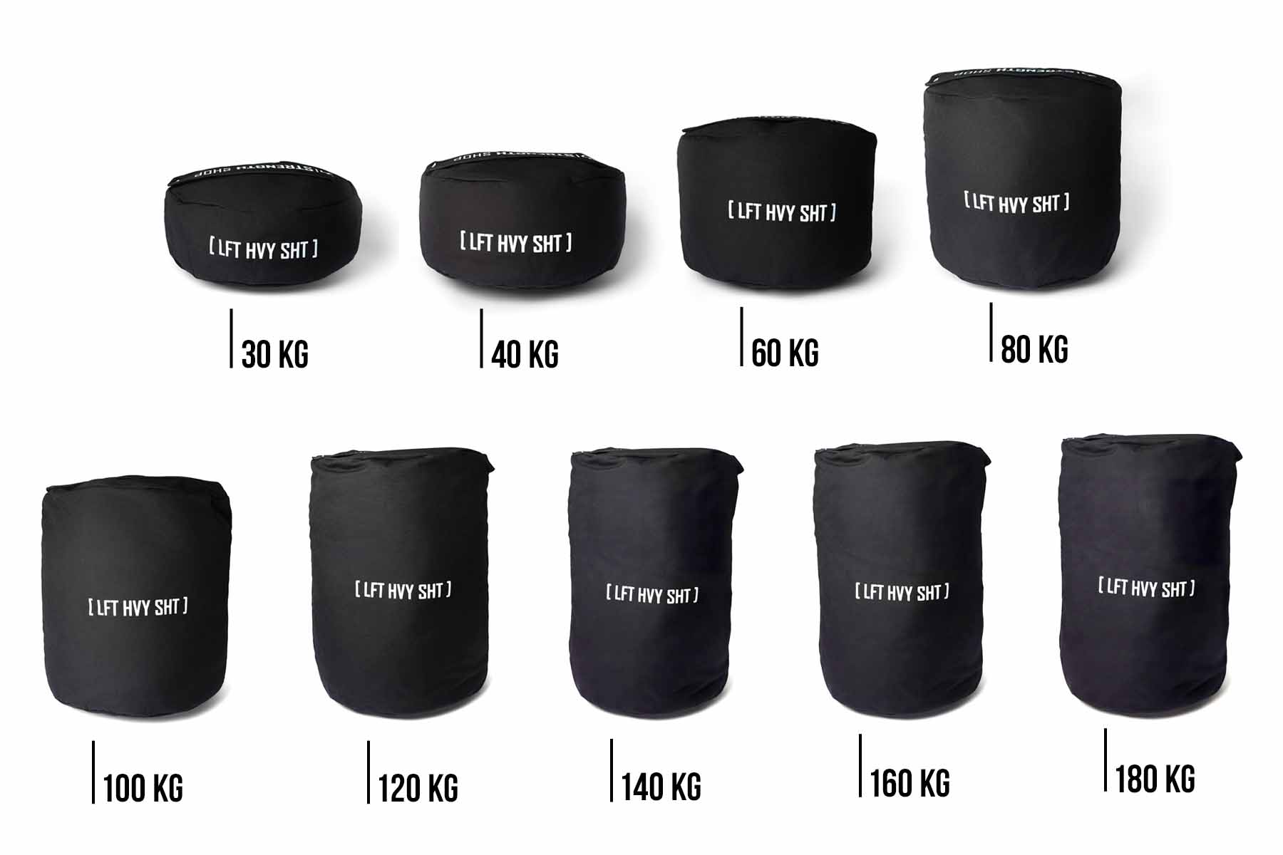 Strength Shop Strongman Sandbags V3 – 1050D Cordura (30–180 kg) - Image 3