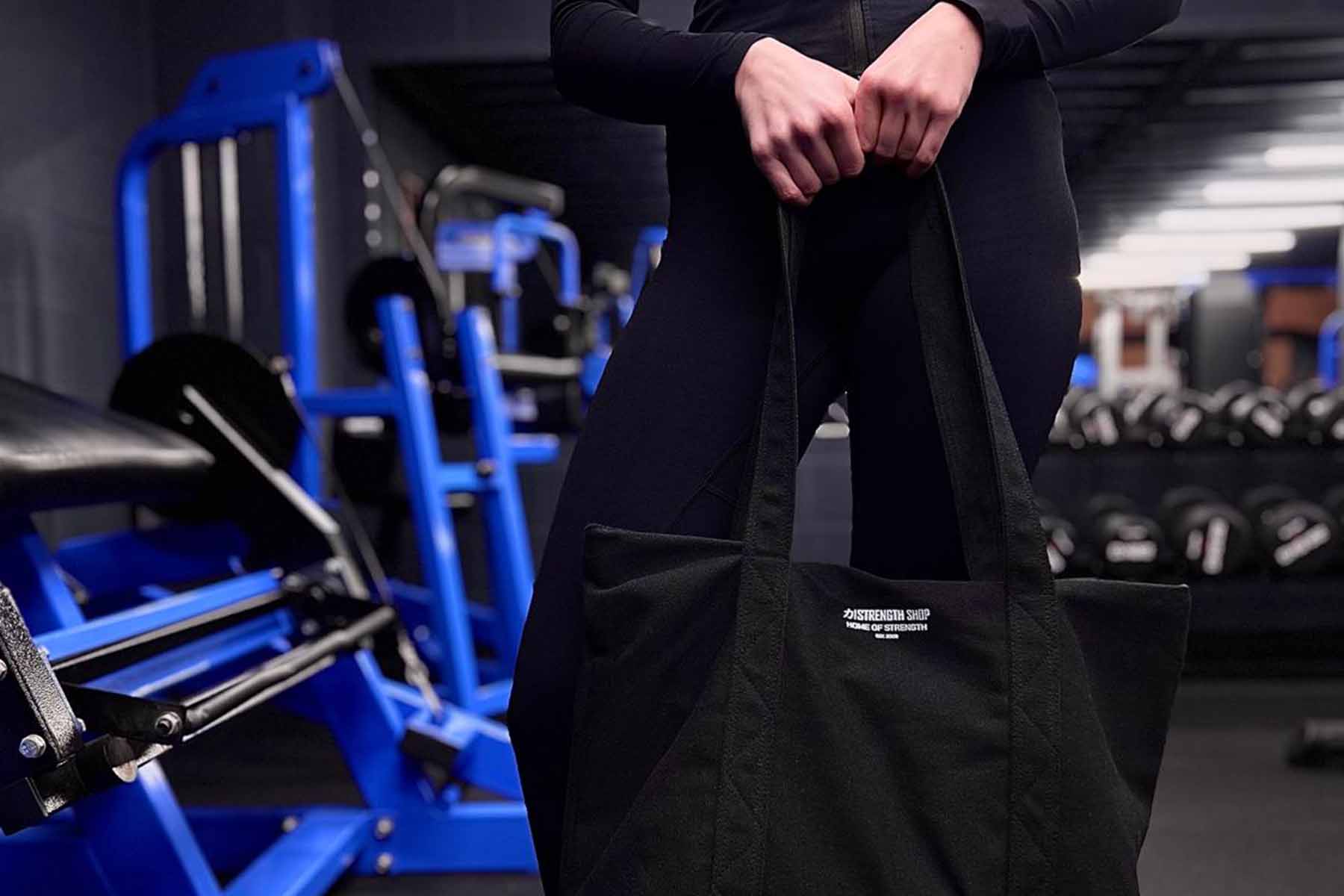 Strength Shop Tote Bag – Canvas Gym Tote - Image 10
