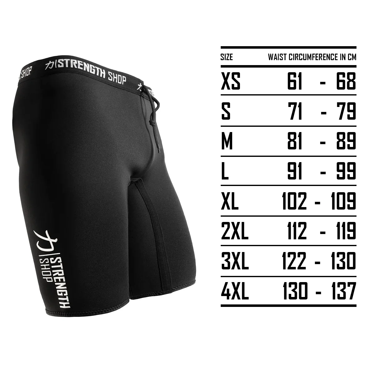 Compression Shorts – 2.5mm Neoprene - Image 9