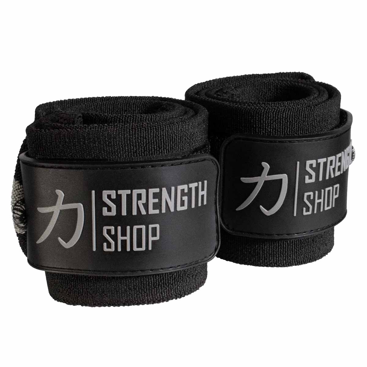 Super Heavy Wrist Wraps, Black-Grey, IPF Approved – 60cm/90cm - Image 2