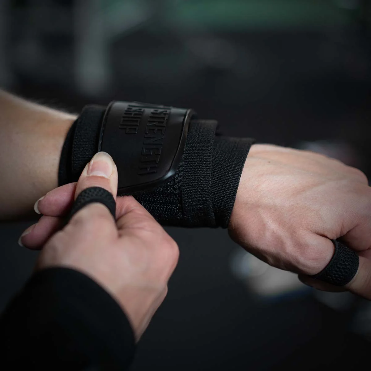 Super Heavy Wrist Wraps, Stealth, IPF Approved – 60cm/90cm - Image 6