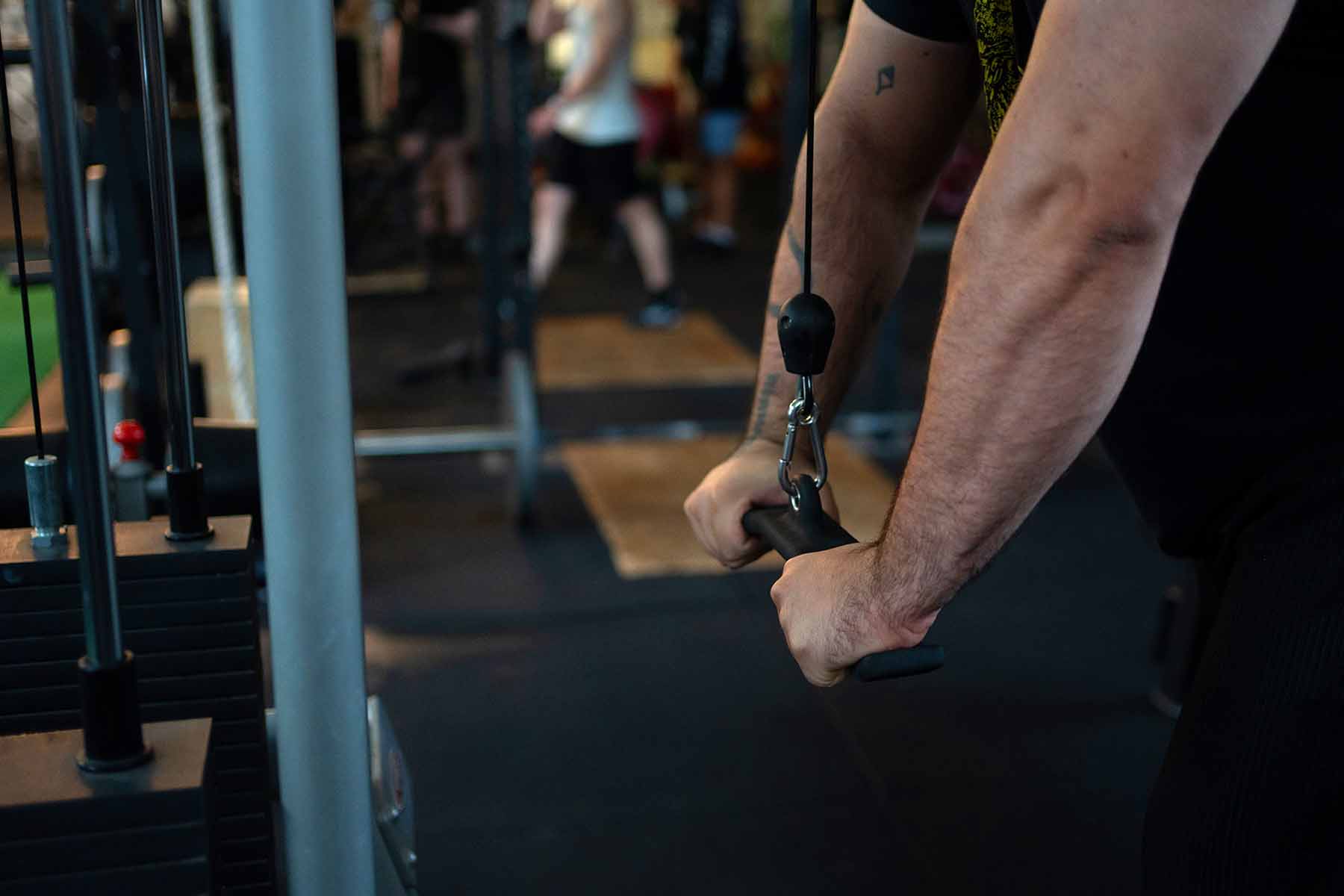 Triceps Grip / Flat Push Down Bar - Tricepatops - Image 4