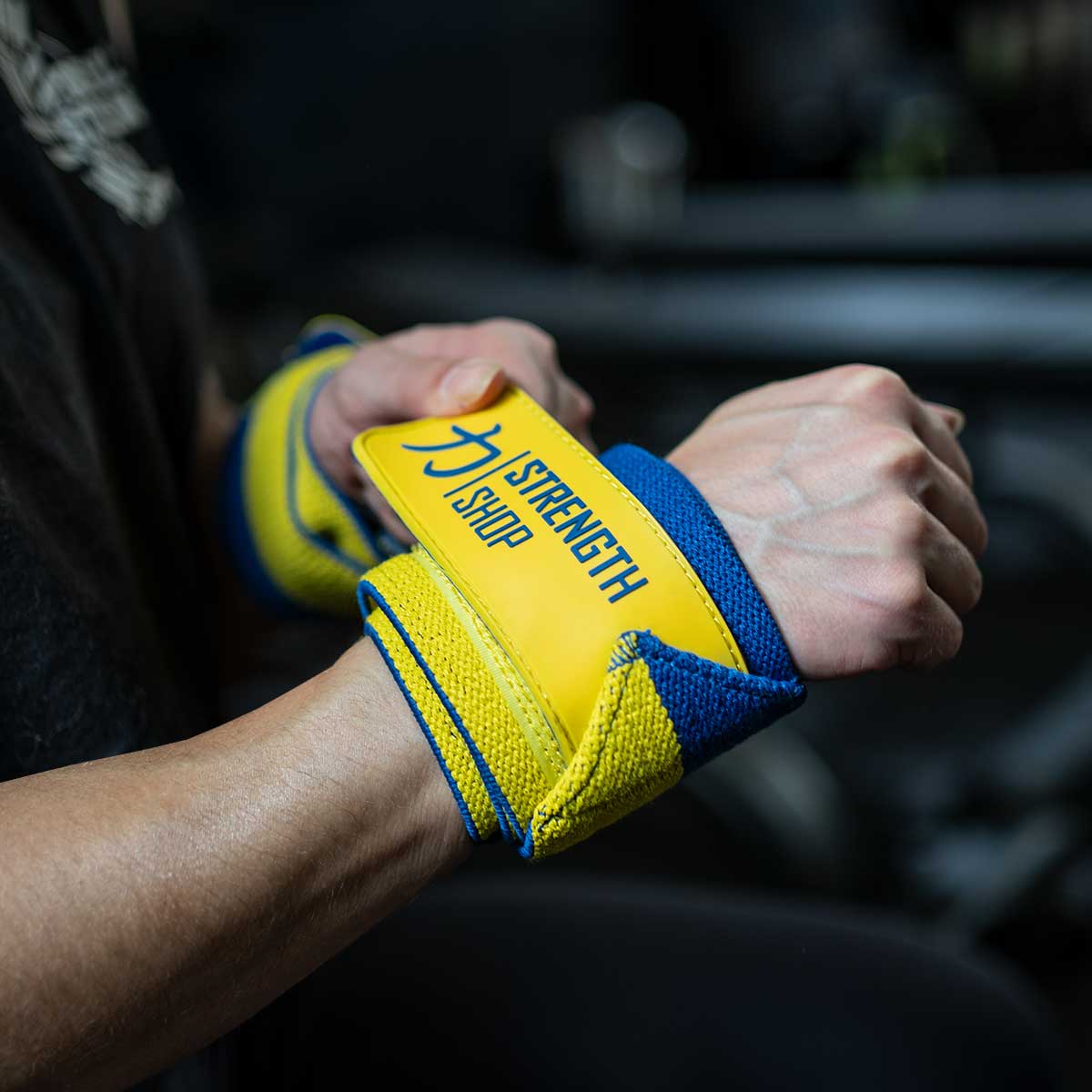 Ukraine Charity Wrist Wraps, 60cm - Medium, IPF Approved - Image 5