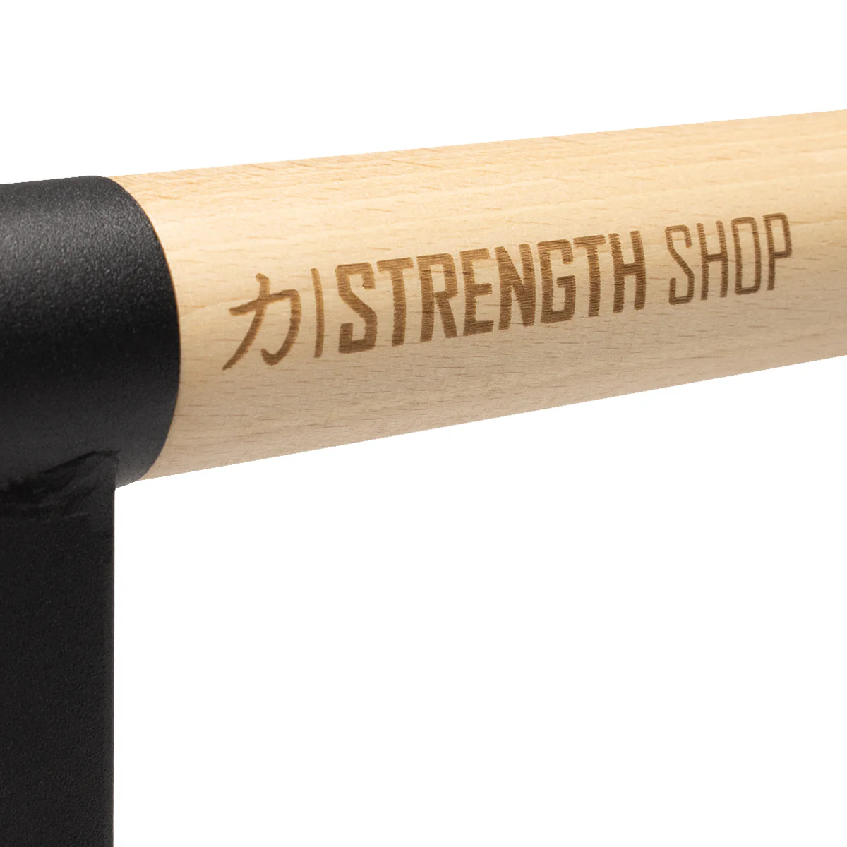 Wooden Grip Parallettes - 3 Sizes, Steel Base - Image 8