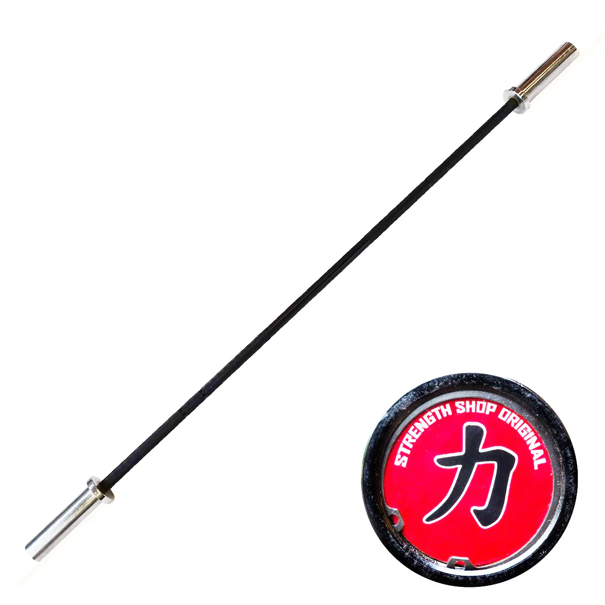 Youth Weightlifting Bar, Spring Steel Shaft, Needle Bearings - 10KG - Image 4